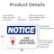 Signmission Fire Sprinkler Riser Inside OSHA Notice Sign, Aluminum, 18in W x 12in L, 2PK OS-2PACK-NS-A-1218-L-12679 - alternate 4